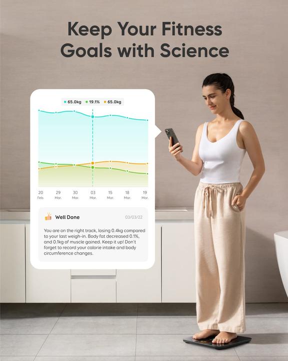 Produktbild eufy ‎Smart Scale P3 (200 kg)