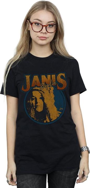 Produktbild Janis Joplin Distressed Circle TShirt (XL)