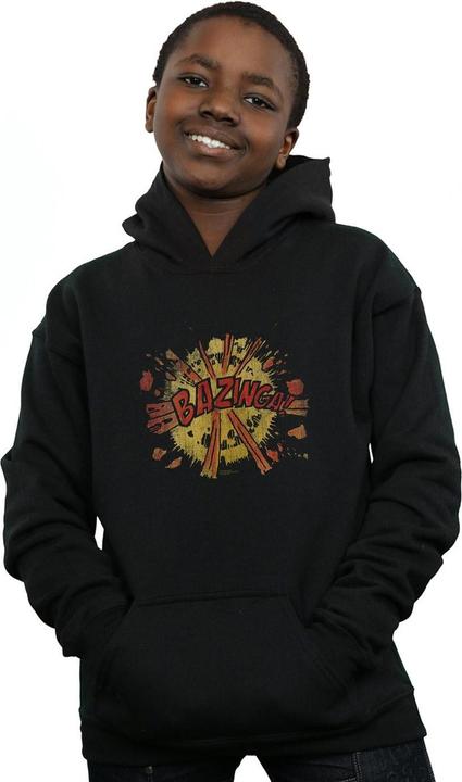 Produktbild Dam Bazinga Explosion Kapuzenpullover Jungen (152, 158)