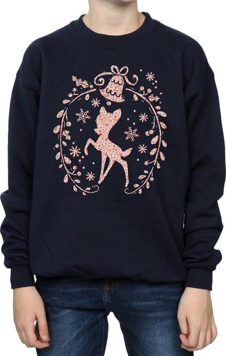 Image du produit Disney - Sweat BAMBI CHRISTMAS WREATH - Garçon (152, 158)