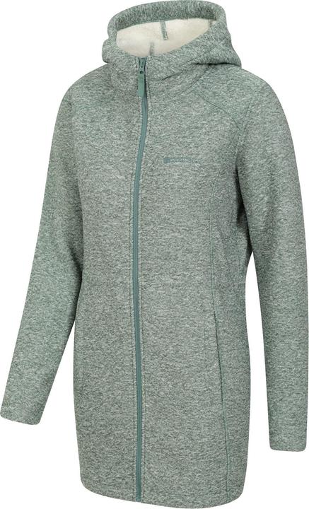 Actual product image Mountain Warehouse Womens/Ladies Mallaig Longline Fleece Jacket (36 D)