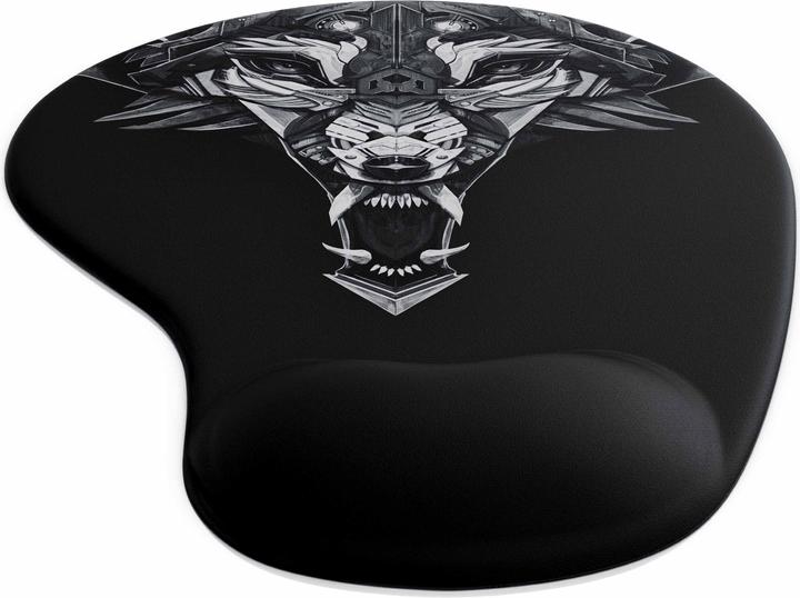 Immagine prodotto Titanwolf Tappetino per mouse da gioco, tappetino per mouse da ufficio in gel, poggiapolsi/tappetino per polso