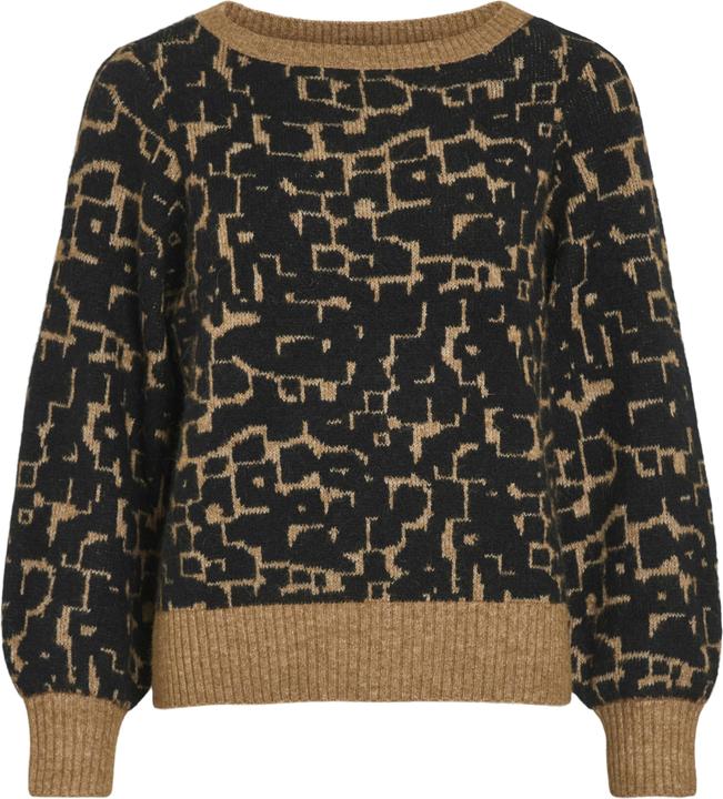 Vila U-Boot-Ausschnitt Strickpullover