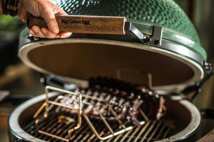 Image du produit BIG Green Egg Ribs and Roasting Rack voor M en S rvs (côtes et grille de rôtissage de l'oeuf vert pour