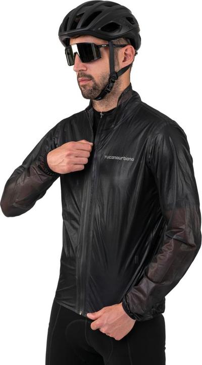 Actual product image Tucano Urbano Nano Rain Corsa Jacket Unisex Black M (M)