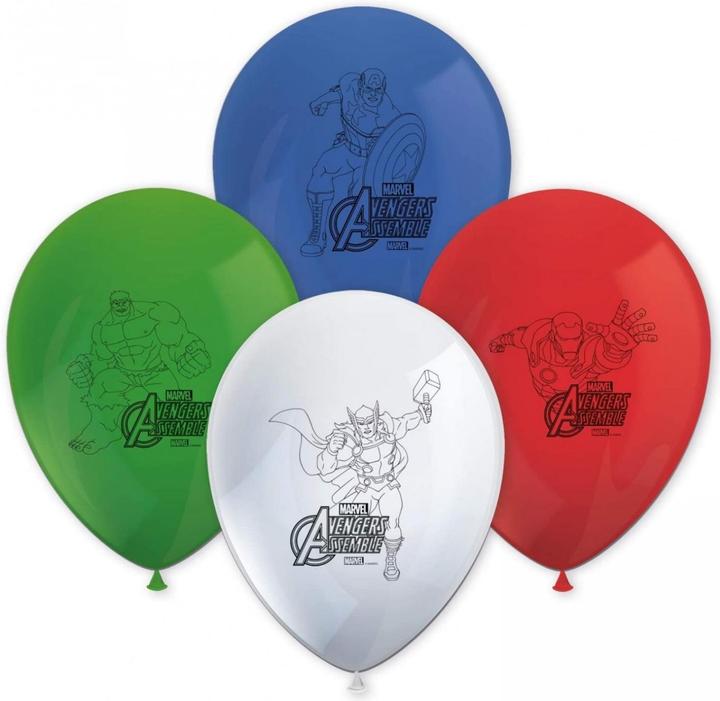 Actual product image Unique Balloons Avengers (8 x)