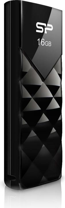 Image du produit Silicon Power Ultima U03 USB Flash Drive 16 GB Mystery Black (16 Go, USB-A, USB 2.0)