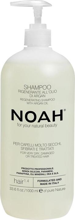 Image du produit Salvatore Ferragamo 1.4 Shampooing régénérant à l'huile d'argan 1000ml - Made in Italy - Cruelty Free Nickel Tested (1000 ml)