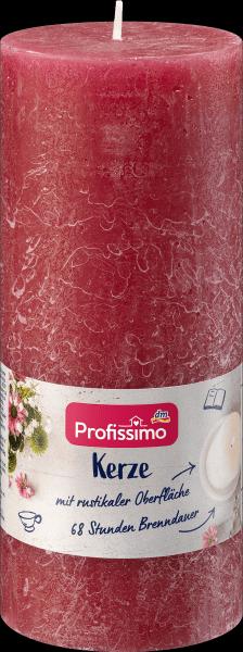 Immagine prodotto dm Profissimo Candela rustica bordeaux 160/68