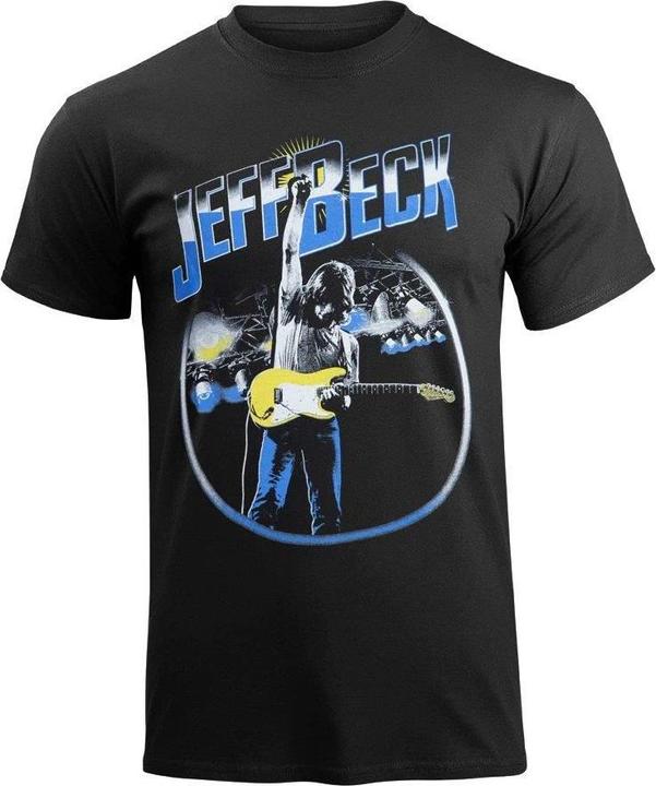 Actual product image Jeff Beck Unisex Adult Circle Stage Cotton T-Shirt (S)