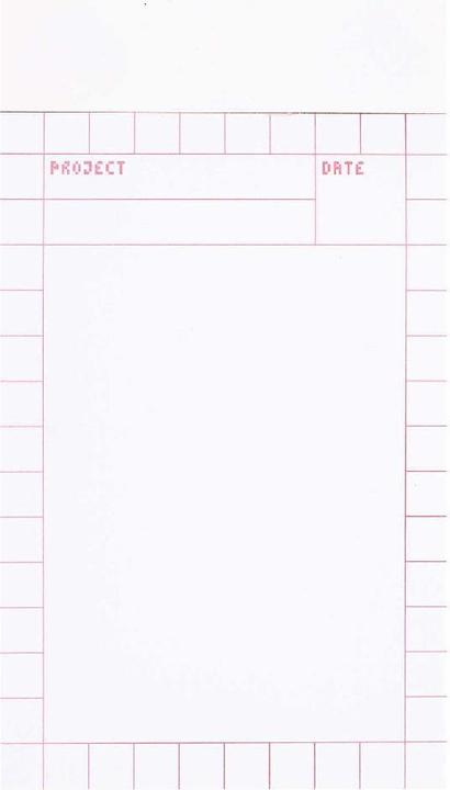 Image du produit Rico Design Bloc-notes 10x15 cm, Pixel, coeur.300820 (Non contraignant)