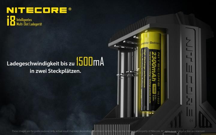 Produktbild Nitecore i8 (1 Stk., AA, Ladegerät ohne Akku)