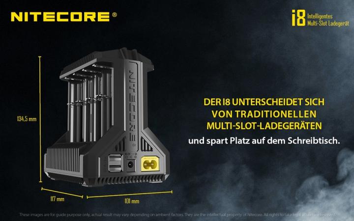 Produktbild Nitecore i8 (1 Stk., AA, Ladegerät ohne Akku)