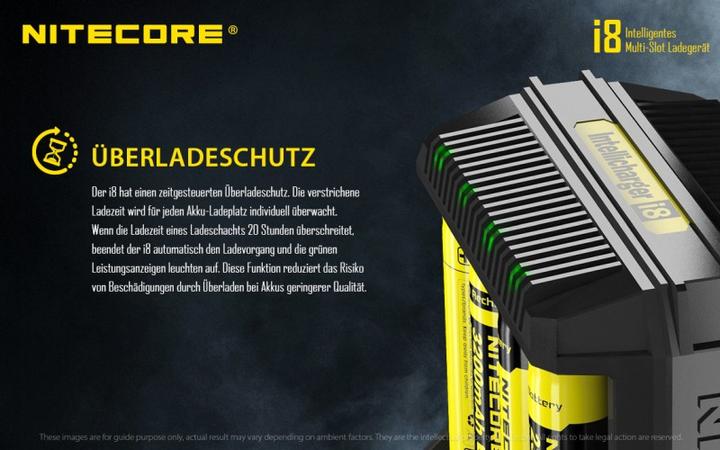 Produktbild Nitecore i8 (1 Stk., AA, Ladegerät ohne Akku)