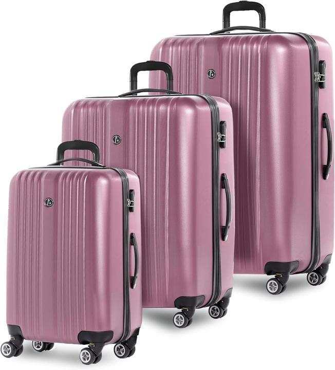 Immagine prodotto Fergé 3-teiliges Hartschalenkoffer-Set "Toulouse" (110 l, Bagaglio a mano (fino a 50 litri), M (50 - 90l), L (90 - 115l))