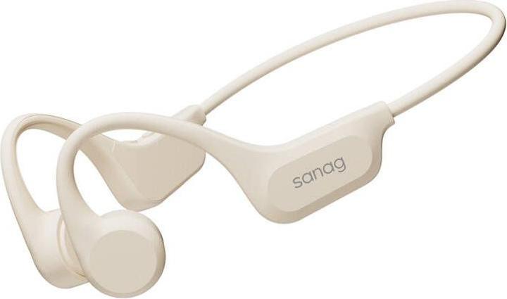Actual product image Sanag B60S Pro bone conduction wireless headphones (white) (Wireless)