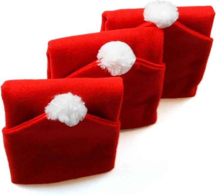 Produktbild Ueli Express 3 in 1 Weihnachts Stuhlhussen im Nikolaus Hut Design