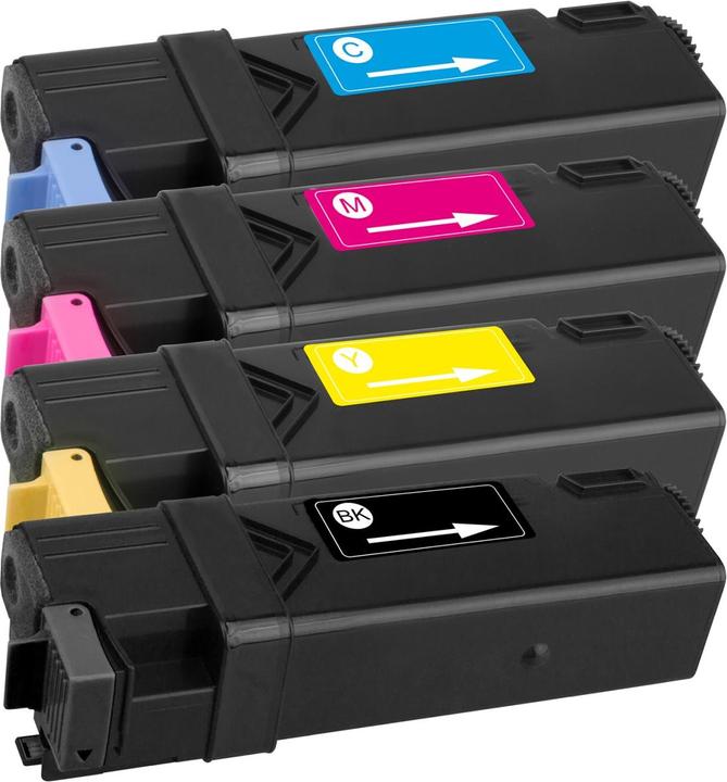 Actual product image Plutoos Xerox 6125 Toner XXL compatible, set of 4 colours