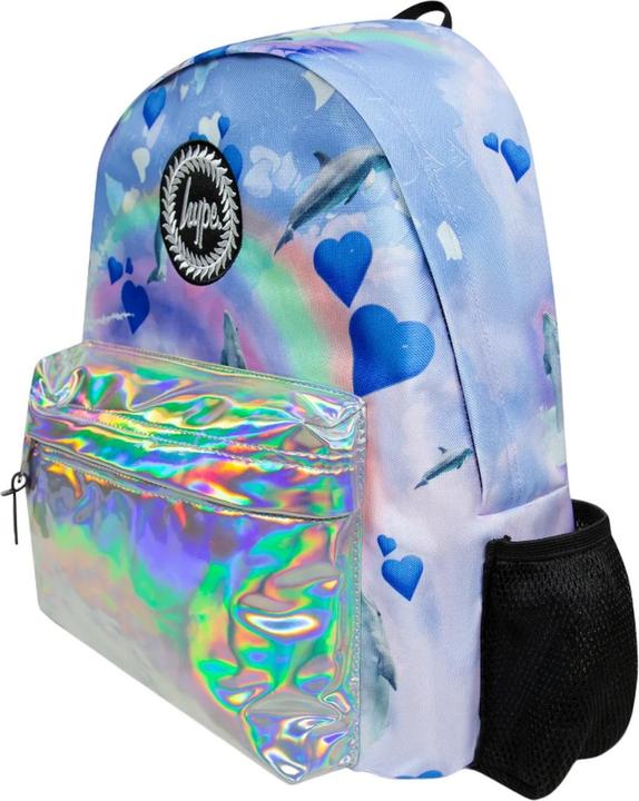 Produktbild Hype Rucksack Holo Regenbogen Delfine (18 l)