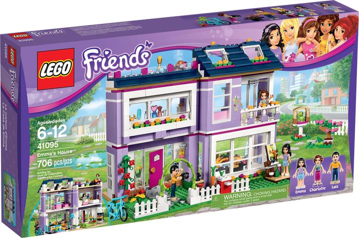 Image du produit LEGO La maison d'Emma (41095, LEGO Friends)