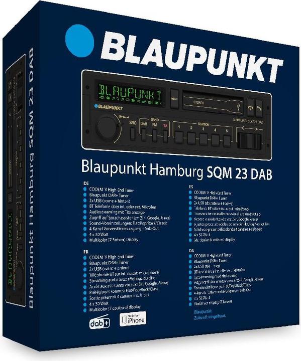 Produktbild Blaupunkt Hamburg SQM23DAB (Apple Carplay)