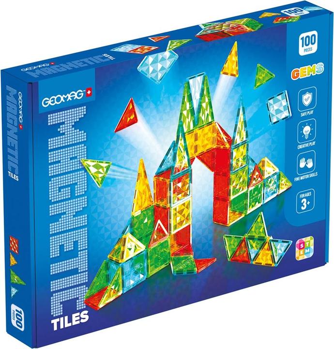 Geomag Magnetische Kacheln Edelsteine