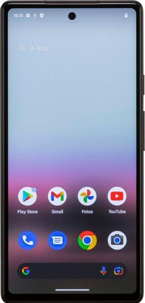 Actual product image Google Pixel 6a (128 GB, Chalk White, 6.10", SIM + eSIM, 12.20 Mpx, 5G)