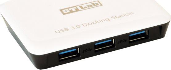 Produktbild Exsys USB 3.0 HUB + RJ45 Gigabit Port (USB-A, 4 Ports)