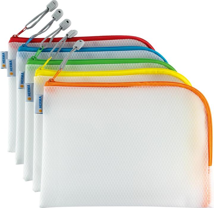 Actual product image HERMA A5 zip pocket