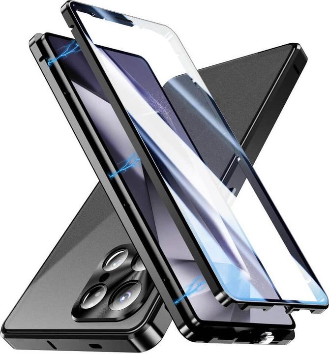 Actual product image Cover-Discount Galaxy S25 Ultra - Magnetische 360° Premium Schutzhülle mit Panzerglas (Samsung Galaxy S25 Ultra)