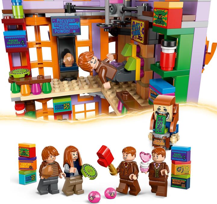 Actual product image LEGO Harry Potter De Wegisweg: De Tovertweelings Topfopshop 2in1 Set - 76422 (76422, LEGO Harry Potter)