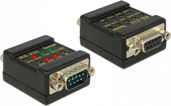 Produktbild Delock RS-232 Tester DB9 Buchse (0.05 m)