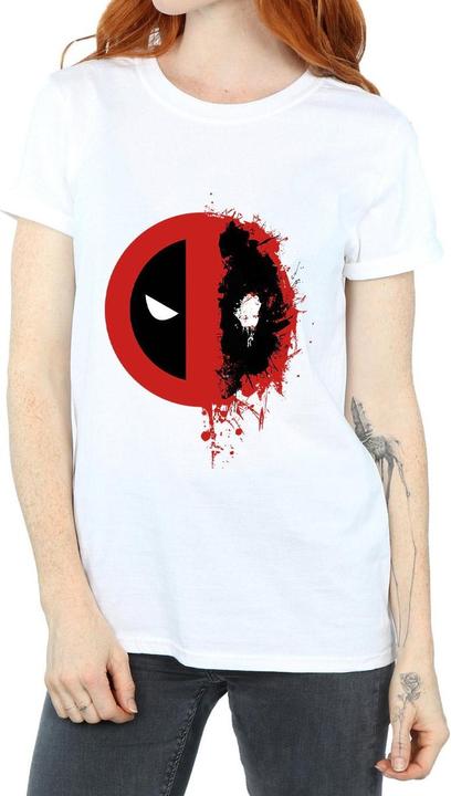 Produktbild Deadpool Split Splat Logo TShirt (3XL)