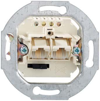 Actual product image Rutenbeck 13010440 - RJ-45 - -5 - 50 °C - White - IP20 - 125 V - 1 A