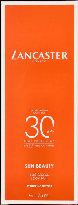 Actual product image Lancaster Body Milk Sun Protection Factor 30 (Suntan lotion, SPF 30, 175 ml, 215 g)