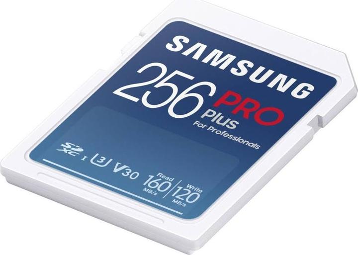 Image du produit Samsung Carte SD MicroSD SDXC PRO Plus 2021CL10 (256 Go, microSDXC, U3, UHS-I)