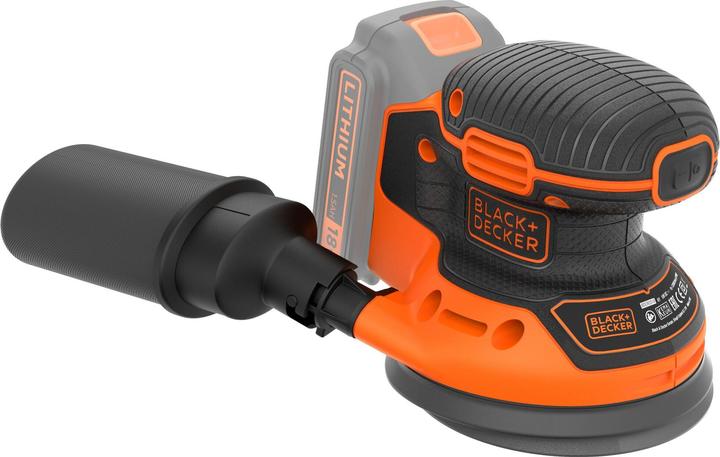 Actual product image Black & Decker Bdcros18nxj (Eccentric grinder, 18 W)