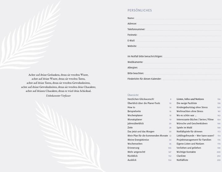 Produktbild artgerecht - Der andere Familienplaner (Harter Einband, Deutsch)