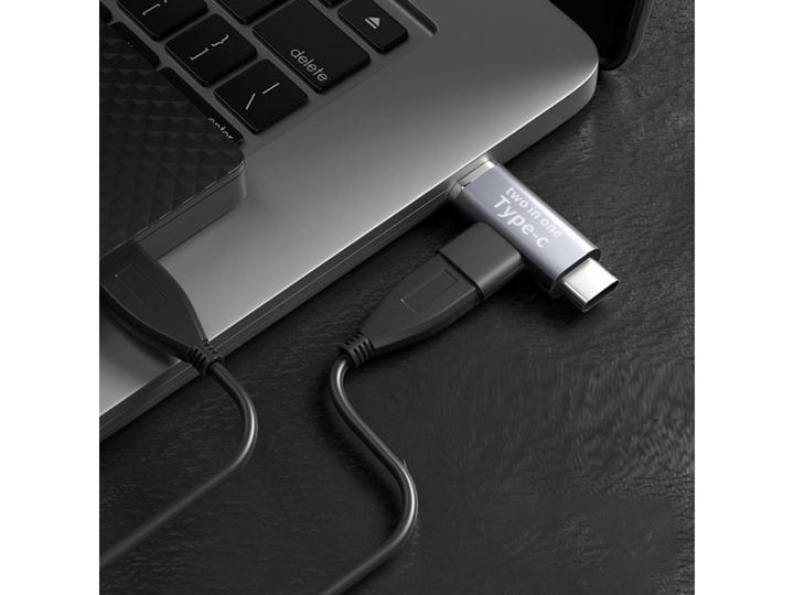 Image du produit PowerGuard Adaptateur USB-C vers double USB-C 2 ports de charge et de données (USB 3.1)