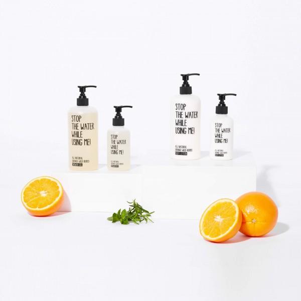 Image du produit Stop The Water While Using Me! All Natural Body - Lotion pour le corps à l'orange et aux herbes sauvages (Crème pour le corps, 200 ml)