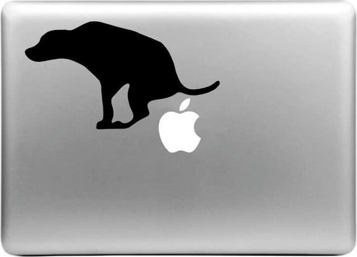 Produktbild Ueli Express MacBook Sticker Tattoo Hund