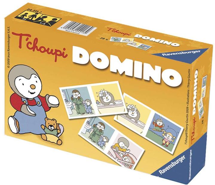 Actual product image Ravensburger Domino T'Choupi (French)