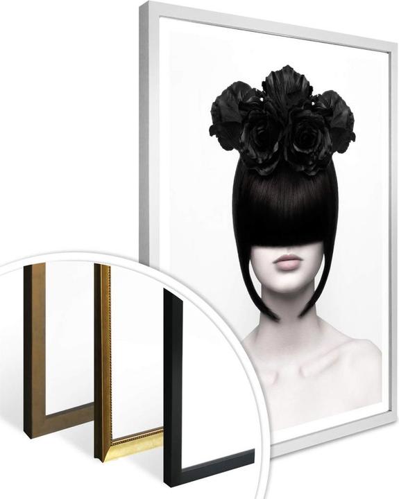 Actual product image Trenddeko Black Widow (24 x 30 cm)