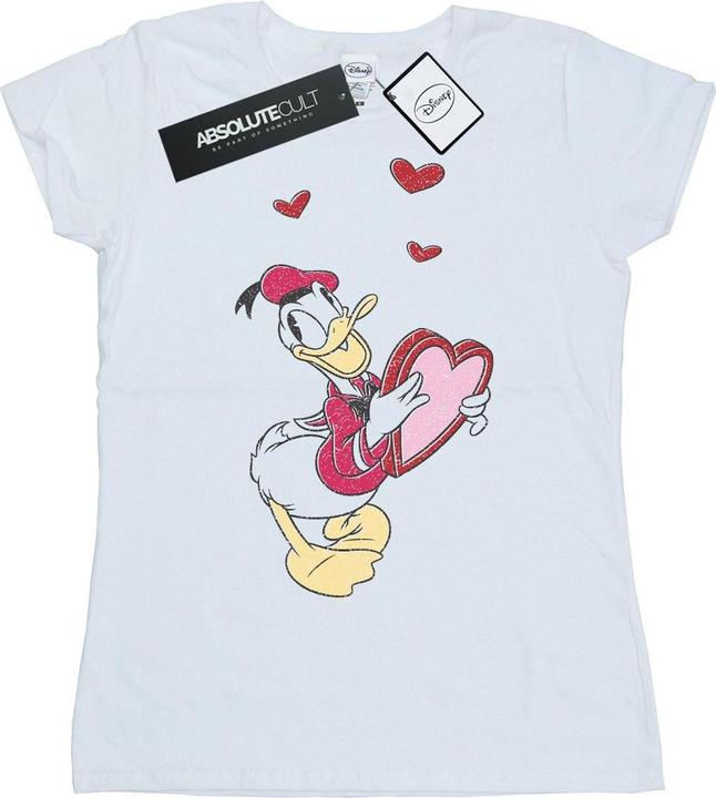 Disney Donald Duck Love Heart TShirt (L)