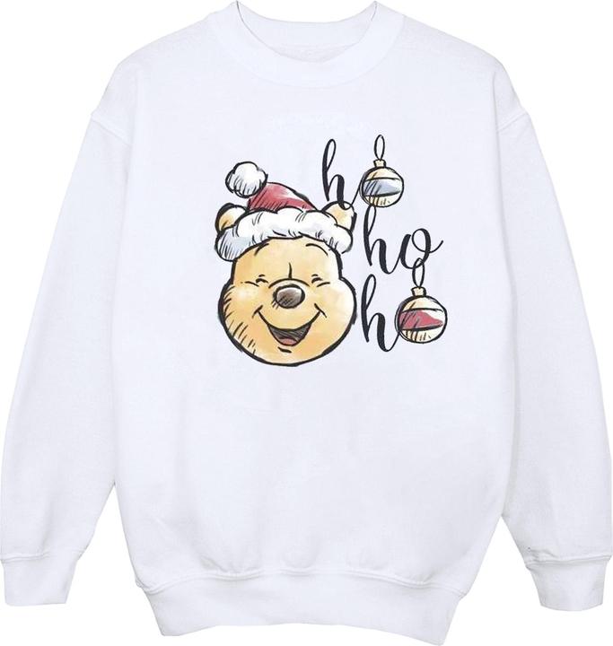 Disney Winnie The Pooh Ho Ho Ho Baubles Sweatshirt (L)