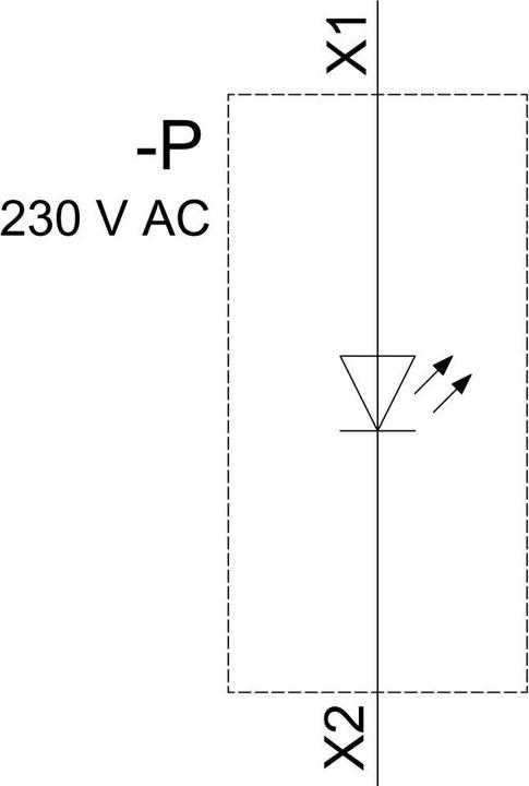 Immagine prodotto Siemens Modulo LED, bianco, montaggio su piastra frontale