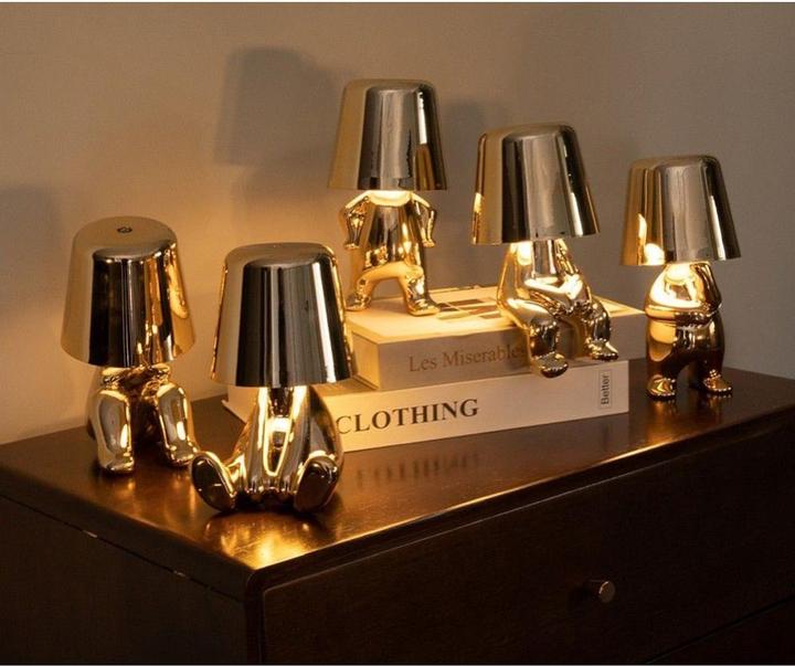 Immagine prodotto OEM Lights for outdoor use Table lamp bedside GOLD MAN Art Deco seat (version 7) MLTL