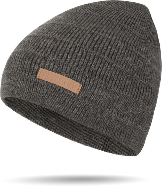 Image du produit Normani Ensemble d'hiver "Sudbury" avec bonnet et écharpe Marron chiné (Taille unique)