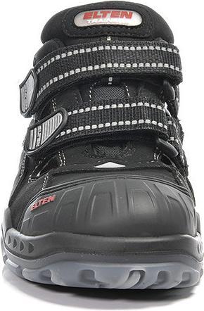 Actual product image Elten Men's S1P safety sandals "SCOTT PRO ESD" black size 40 (S1P, 40)