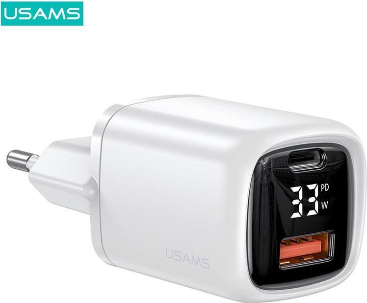 Produktbild Usams 33W QC + PD Digital Display Fast Charger (33 W)